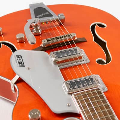 Gretsch G5420T Electromatic Classic Hollowbody Single-cut Electric Guitar with Bigsby - Orange Stain image 5