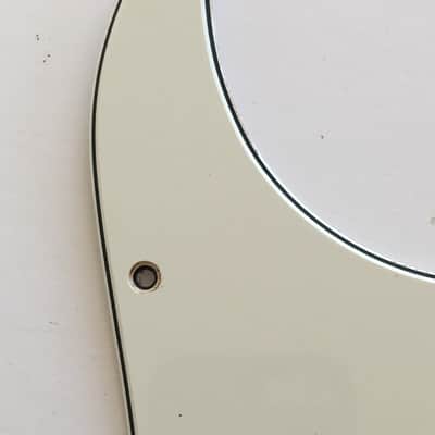 1980s Vintage Fender Japan Guitar Pickguard Lefty ‘62 Reissue Relic Strat Left MIJ SSH image 15