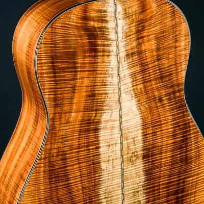 Bourgeois SD Baritone DB Signature Deluxe Figured Koa and Aged Tone Adirondack Spruce NEW image 17