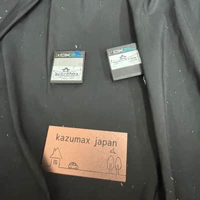 Yamaha DX7 Voice ROM 1 2 Data Cartridge Set Synthesizer Memory Tested image 1