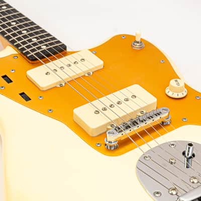 2018 Squier J Mascis Signature Jazzmaster Guitar – Vintage White – Gigbag image 12