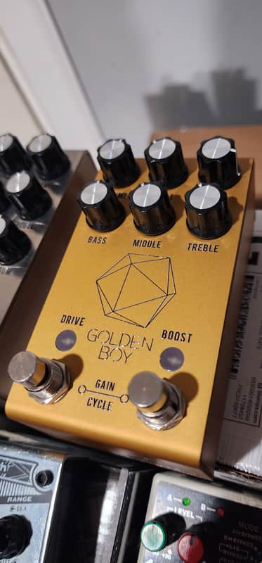 Jackson Audio  Golden Boy Joey Landreth Signature Overdrive 2020 - Present - Gold image 1