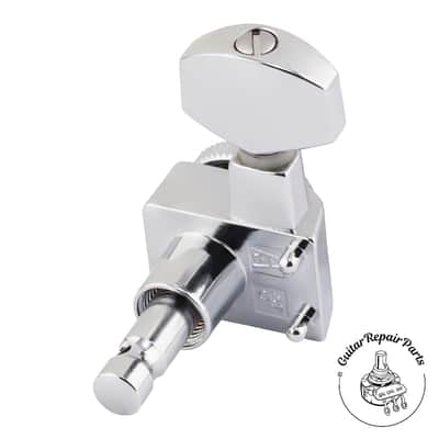 Fender Locking Staggered Tuning Machines 0990818100 - Polished Chrome image 2