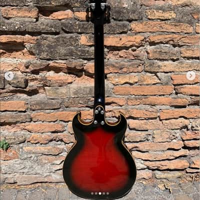 Eko Florentine 360 1967 - Dark Cherry Sunburst imagen 3