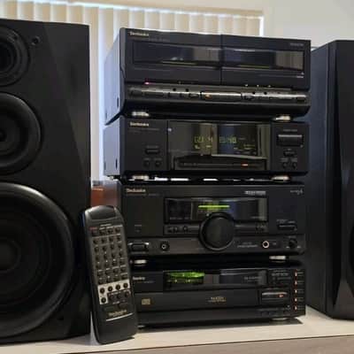 VINTAGE TECHNICS STEREO SYSTEM/5CD/PHONO/AUX/MADE IN JAPAN image 11