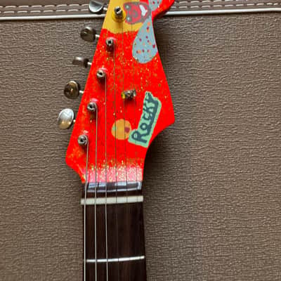 Fender Artist Series George Harrison Rocky Stratocaster 2022 - Sonic Blue / Custom Art image 11