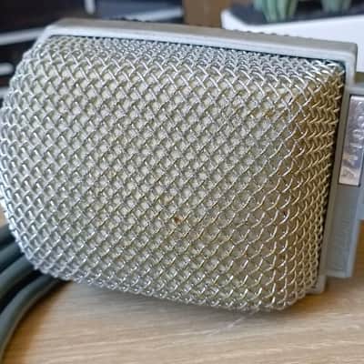 rear BEAG dynamic microphone EAG MD-16N (akg D12 type) 1970s XLR with stand image 8