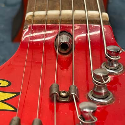 Memphis Stratocaster MIJ Electric Guitar c.1980 | Fresh Setup | Original Pickups | Candy Apple Red image 12
