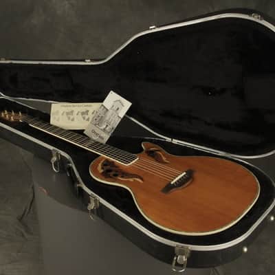 rare 1996 Ovation Viper EA68-7LTD Natural 30th Anniversary image 24