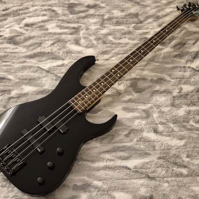 1990 Ibanez Roadbass RD707-BK w/ EMG Pickups - MIJ - Fujigen - Black - Active - 4-String Bass image 2