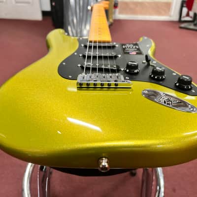 Fender American Ultra II Stratocaster with Maple Fretboard 2024 - Present ***in store demo - Solar Flare image 5