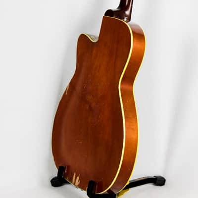 Martin F-55 1964 vintage hollow body electric guitar with DeArmonds image 7