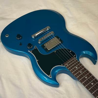 Vintage 1998 Gibson SG-X (SG Junior) - Laguna Blue Metallic Custom Color - Free Pro Setup image 3