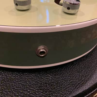 Gretsch G6118T Anniversary 2011 Smoke Green w/ B6 Bigsby and case image 10