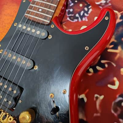1984-1987 Fender Japan Stratocaster STR-75 E Serial - Birdseye Maple Veneer, Floyd Rose, MIJ Fujigen image 6