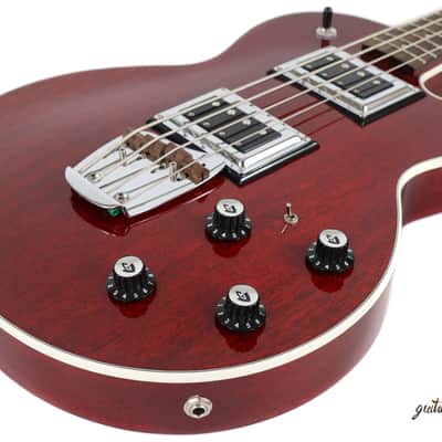 Guild GSR M-85 II Bass (USA Limited Edition, Only 25 Made) - Cherry Red image 6