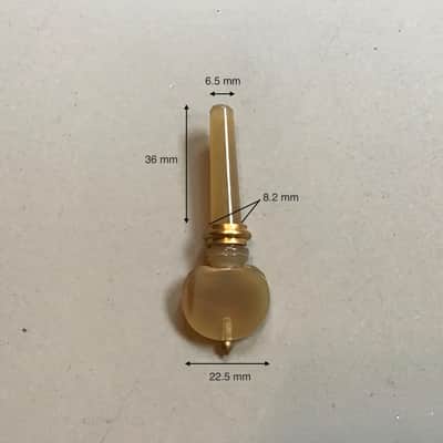 Violin or Banjo Tuning Pegs - Buffalo Horn image 4