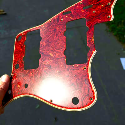 "Boots Aged" Vintage Style Fender Jazzmaster Pickguard Celluloid Tortoise Custom Relic'd image 14