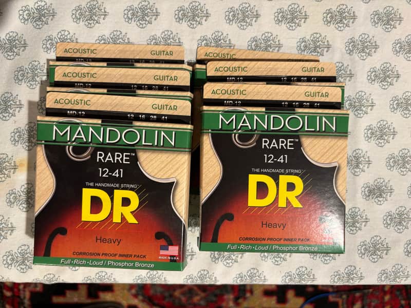 Six Packs DR MD-12 Mandolin Strings - Heavy (12-41) image 1