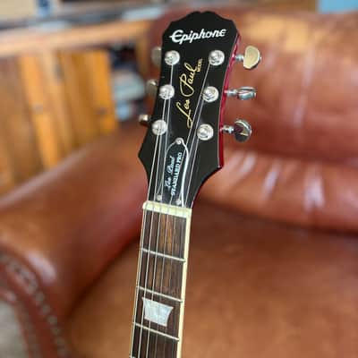 Epiphone Les Paul Standard Plus Top PRO 2012 - 2019 - Wine Red image 7