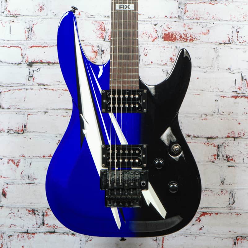 DBZ - Diamond Barchetta RX - Electric Guitar - w/Floyd Rose - Blue and Black - x0479 - USED image 1