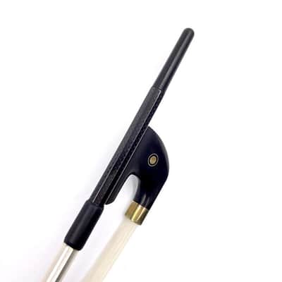 1pcs Advanced plaid Level Carbon Fiber Double Bass Bow German Style 3/4 image 2