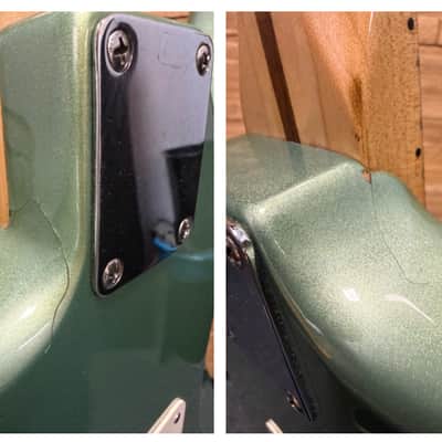 Fender Standard Stratocaster Guitar-2004- MIM- Sage Green Metallic - 8lbs 1oz image 21