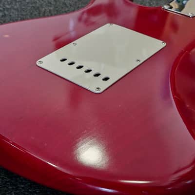 Fender USA Highway One Stratocaster 'Crimson Red Transparent' 2003 image 7