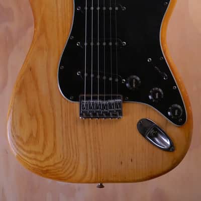 1978 Fender Stratocaster Hardtail Natural USA Vintage Electric Guitar w/ Hard Case image 1