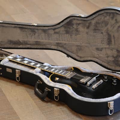 MINTY! 2021 Gibson Custom Shop Les Paul Custom Black Ebony w/ Ebony Board Custom Order Nickel Hardware + COA OHSC image 21