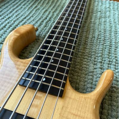 1990 Pedulla USA Custom MVP-5 5-String Electric Bass Guitar w/ Gig Bag image 3