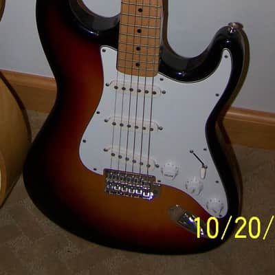 Brazos Electric Guitar 1980's Stratocaster Style image 1