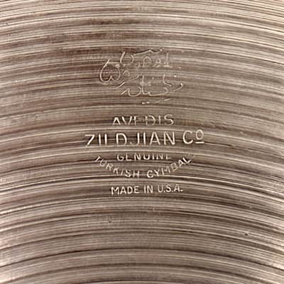 14" Zildjian A 1960s New Beat Hi-Hat Cymbal Pair 956g/1394g *Video Demo* image 5