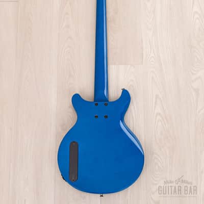 1990s Edwards by ESP Luna Sea J Signature E-J-78TV Aqua Blue w/ Case, Japan image 3