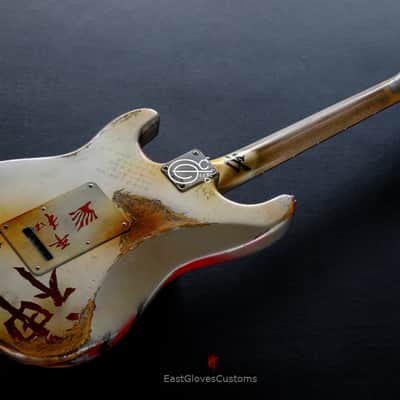Fender Stratocaster Kamikaze Series 2nd Edition by EGC Aged heavy Relic image 3