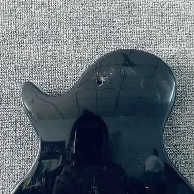 Sunburst Single Cut Guitar Body with Dual Humbucker Routing image 6