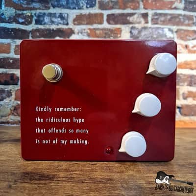 Klon KTR Professional Overdrive Pedal w/ Box *USED* (2020s - Maroon) image 2