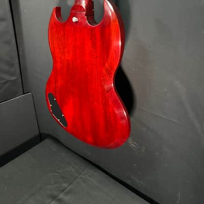 Gibson Custom Shop '63 SG Junior Reissue Lightning Bar 2020 - Present Cherry Red image 12