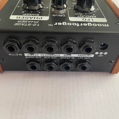 Moog MF-103 Moogerfooger 12-Stage Phaser 1999 - 2018 - Black image 5