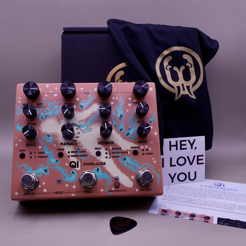 Walrus Audio Qi Etherealizer 2025 - Present - Terracotta image 1