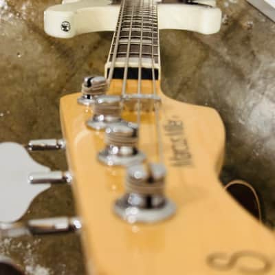 Left Handed Sire Marcus Miller P7 with Rosewood Fretboard 2017 - 2019 - Antique White image 6