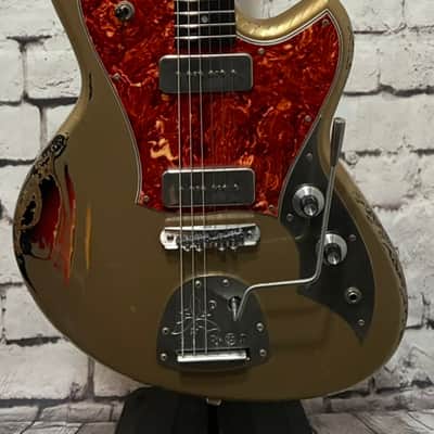 Novo Serus J Finish over Finish Dealer Limited 2026 - Shoreline Gold over '64 3-Tone Burst image 1