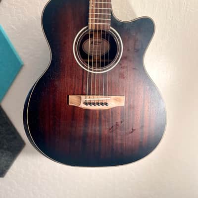 Mitchell Mitchell Terra Series T433CE-BST Auditorium-Size Cutaway Acoustic-Electric Guitar Edge Burst 2021 - Open-pore image 1