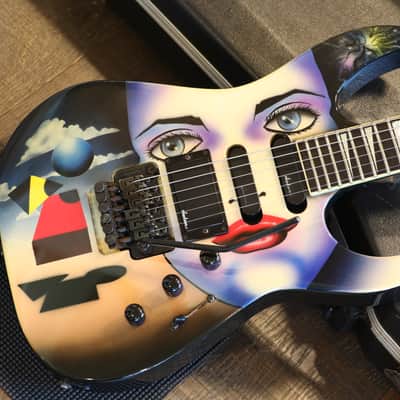1990 Jackson Fusion USA HSS Electric Guitar Deco Dream Soloist + OHSC image 2