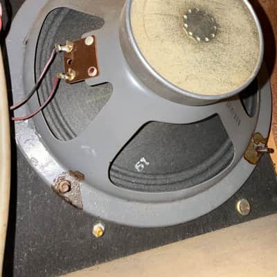 Selmer Little Giant 5-Watt 1x6" Guitar Combo Amp 1962 - Croc Skin image 11