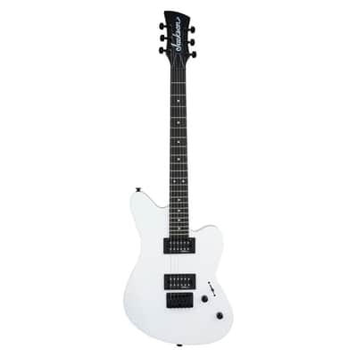 Jackson JS Series Surfcaster JS22 HT 6-String Right-Handed Electric Guitar with Poplar Body, Bolt-On Maple Neck, and Amaranth Fingerboard (Snow White) image 1