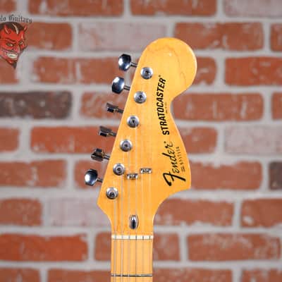 Fender Stratocaster Hardtail Black 1979 w/Hard Shell Case image 9