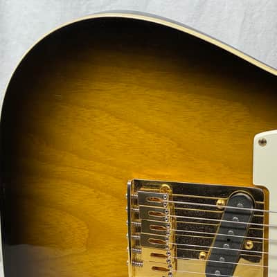 Grosh Guitars USA NOS Vintage T Singlecut Guitar with COA + Case 2016 - Two Tone Burst image 4