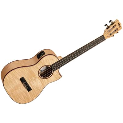 All Solid Flame Maple Cutaway Baritone + housse Kala Bild 2
