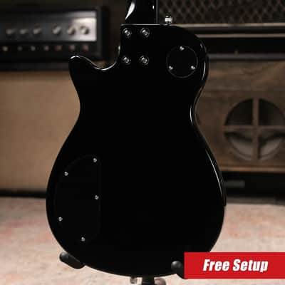 Gretsch G5260T Electromatic Jet Baritone with Bigsby Electric Guitar - Black image 2